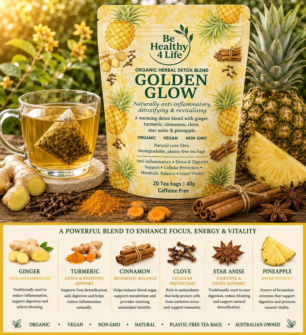 Golden Glow Detox - Herbal Infusion