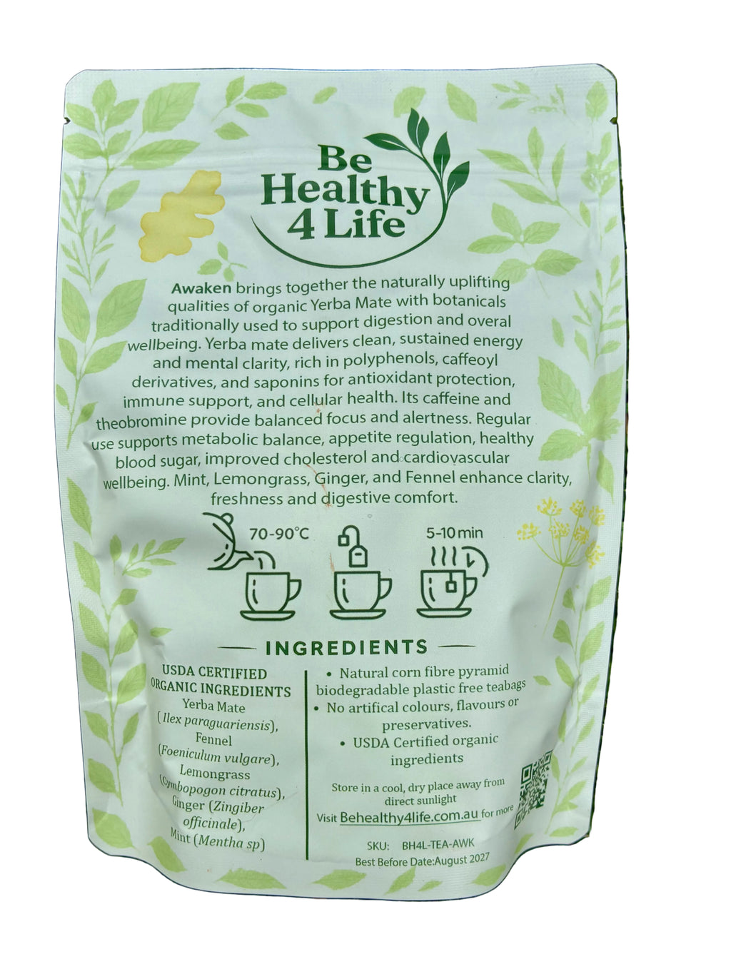 Awaken - Organic Yerba Mate Herbal Blend