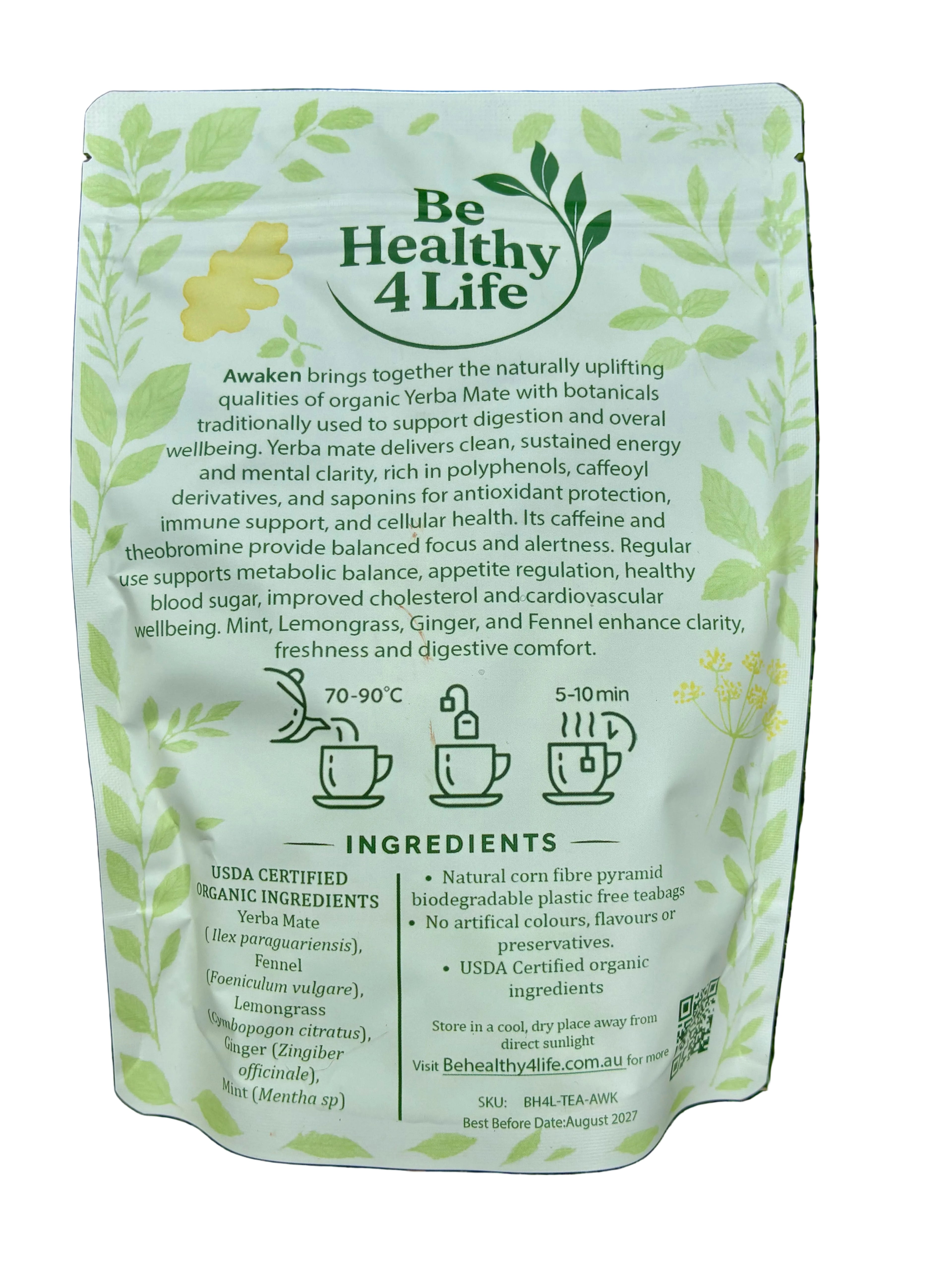 Awaken - Organic Yerba Mate Herbal Blend