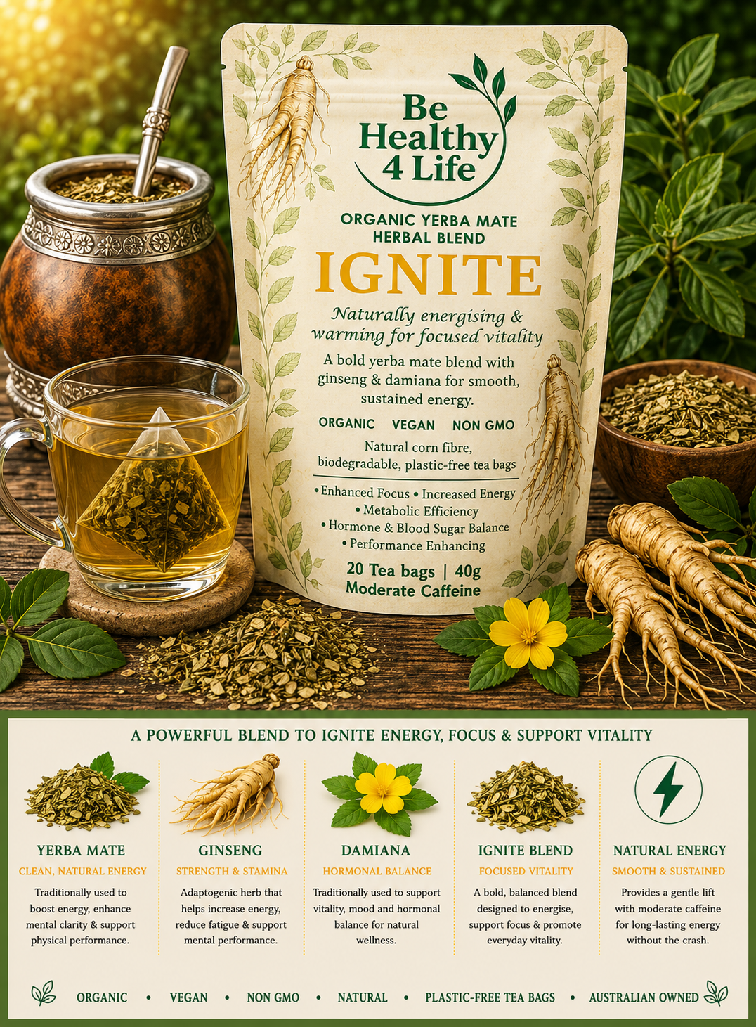 Ignite - Yerba Mate Blend