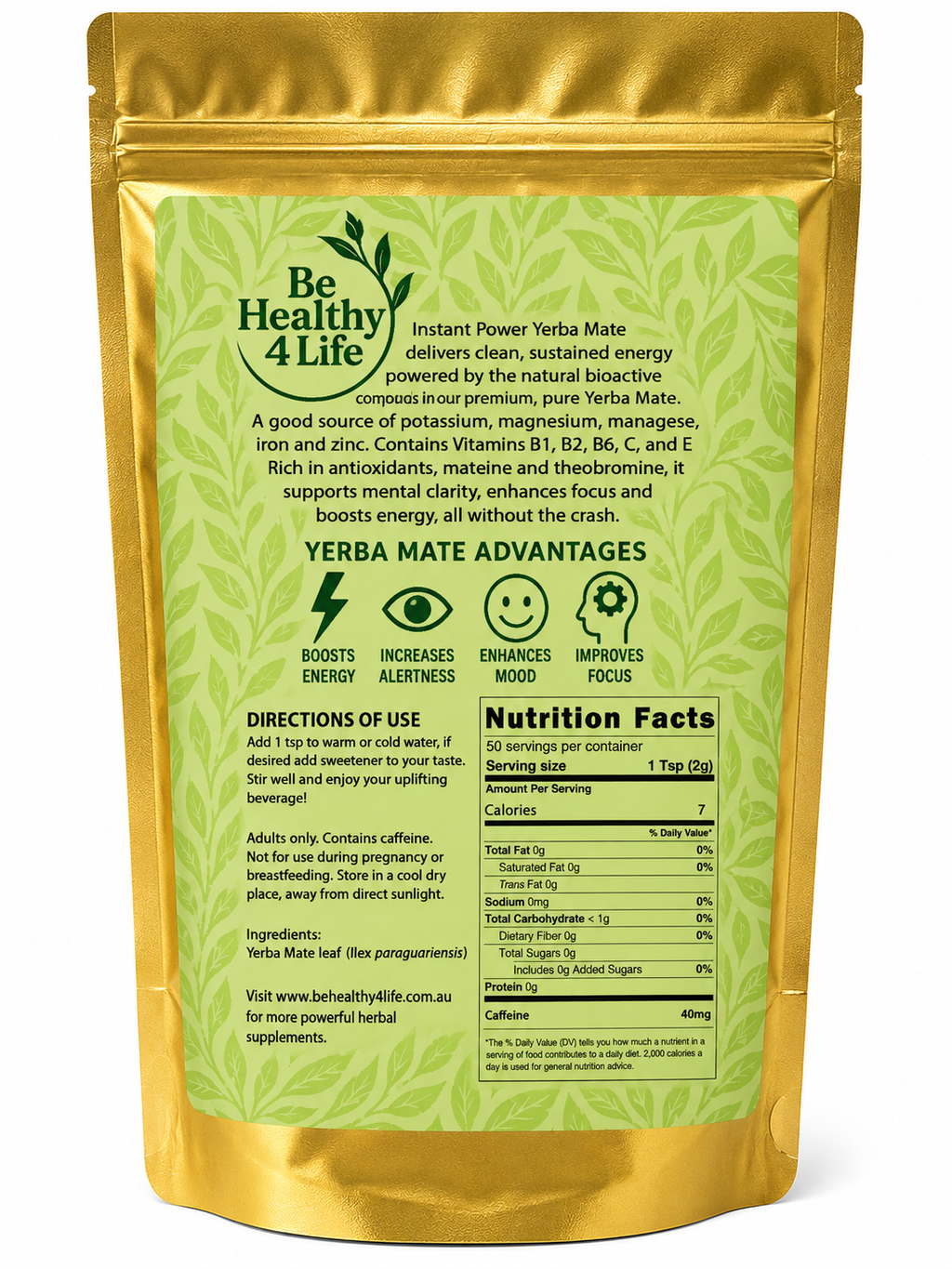 Instant Power - Yerba Mate