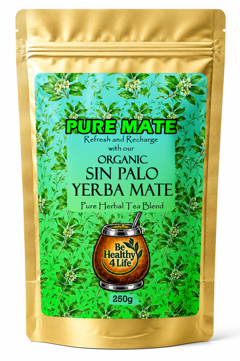 Pure Mate - Organic Sin Palo Yerba Mate